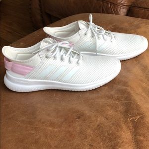 Adidas cloudfoam QT Flex 7.5 white/pink sneaker